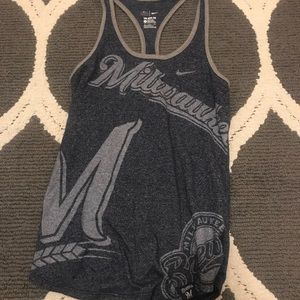 Nike brewers tank top